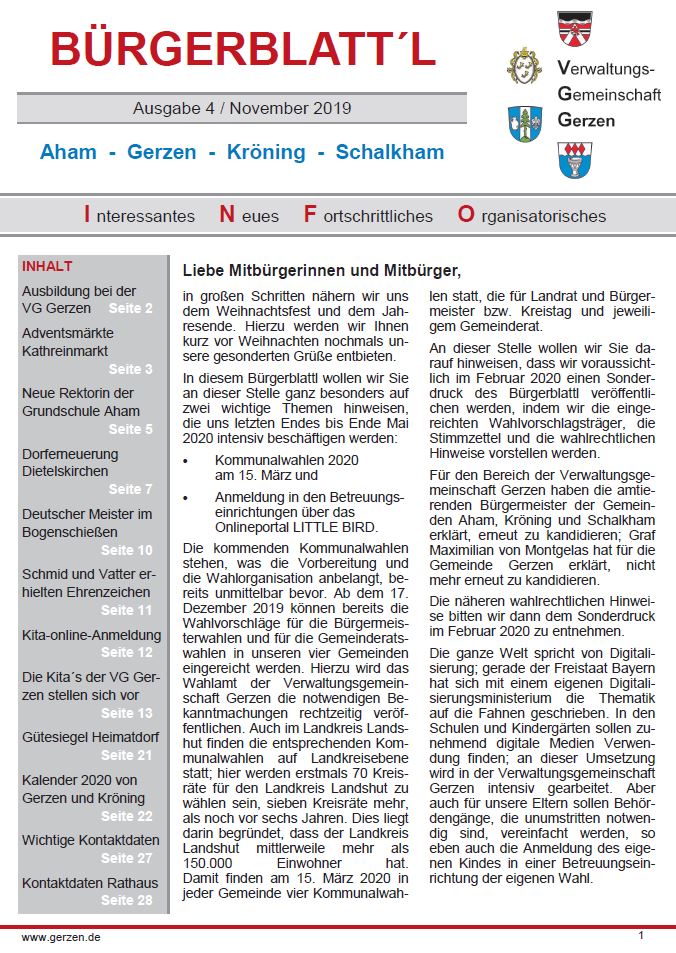 Nov-Bürgerblattl 2019